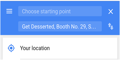 Google Maps directions