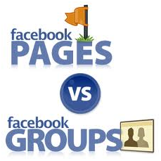 facebook page vs facebook group