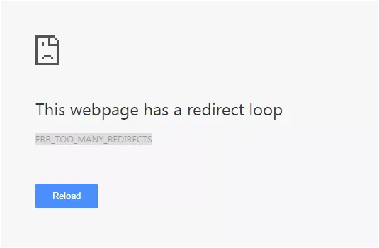 redirect issue