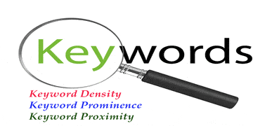 difference between keyword density proximity and prominence