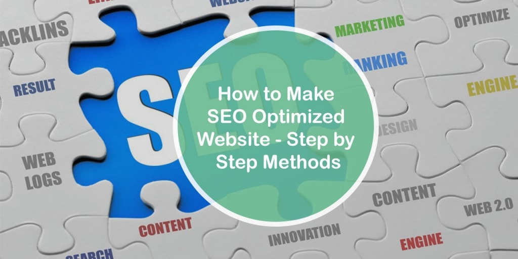 How to Make SEO Optimized Website - Step by Step Methods