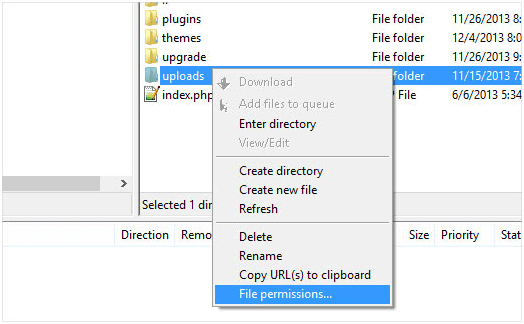 File permissions