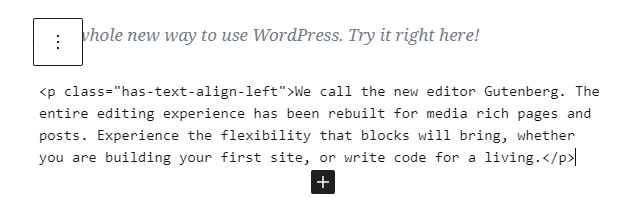 Edit as HTML