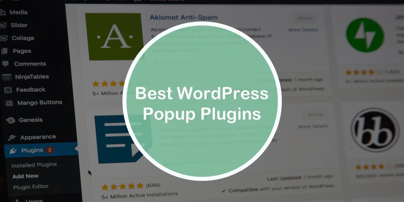 Best WordPress Popup Plugins