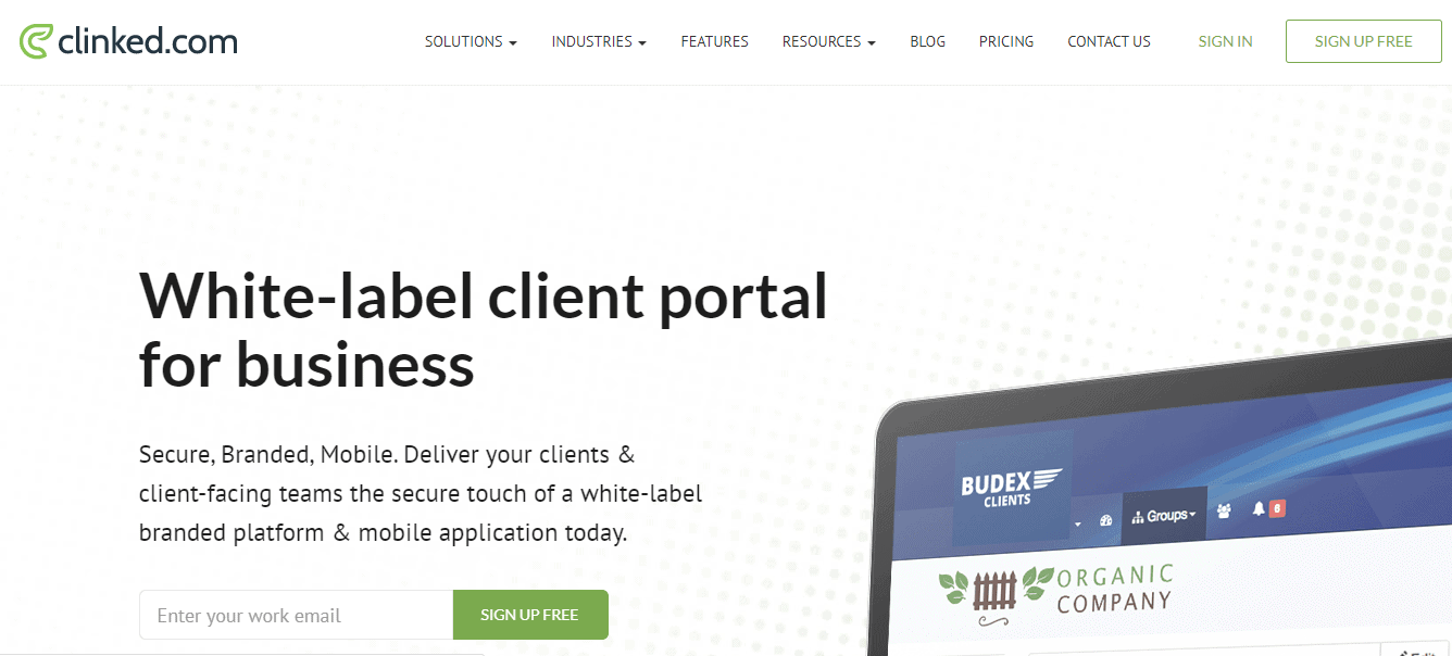 Clinked Client Portal Plugin