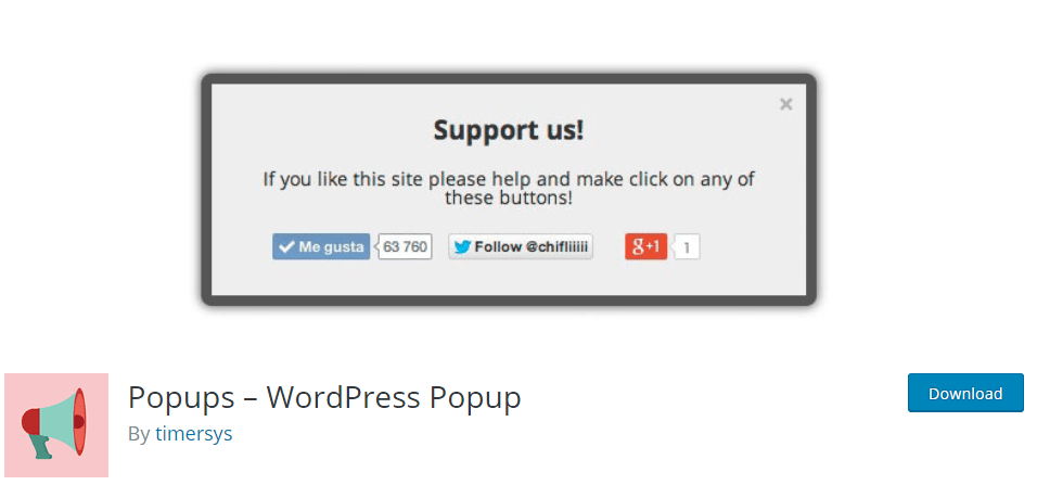 Popups WordPress Popup plugin