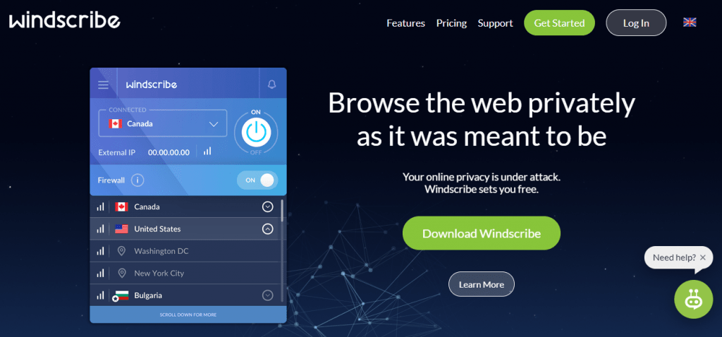 Windscribe VPN