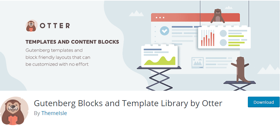 Gutenberg blocks by Otter