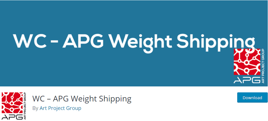 WC – APG Weight Shipping