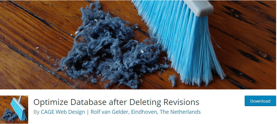 Optimize Database after Deleting Revisions