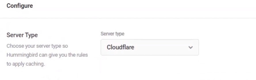 Hummingbird cloudfare integration