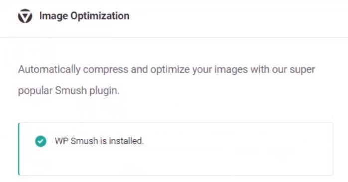 Hummingbird WP Smush integration