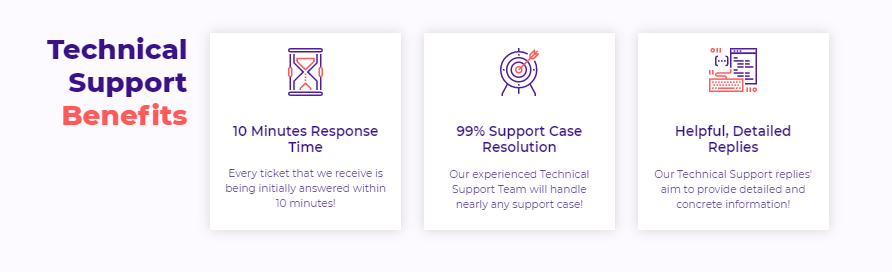 HostArmada support benefits