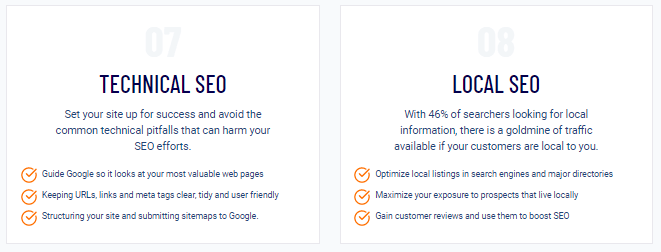 The SEO Checklist technical SEO and local SEO modules