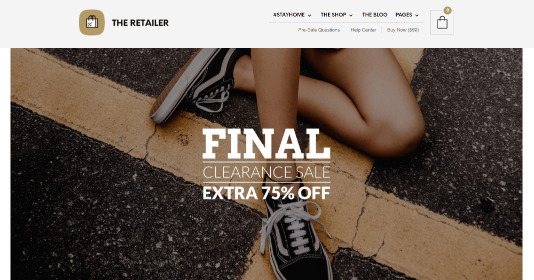 The Retailer theme