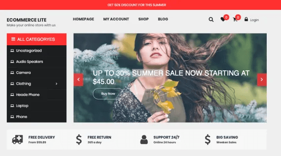 eCommerce Lite theme