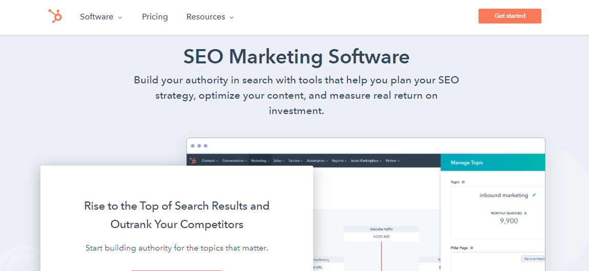 HubSpot’s SEO tools