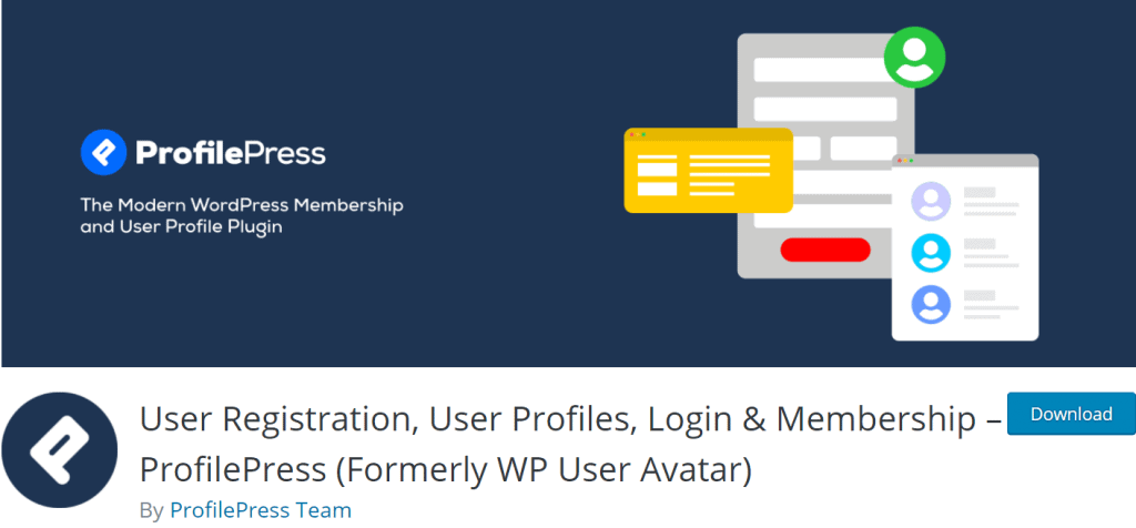 User Registration banner