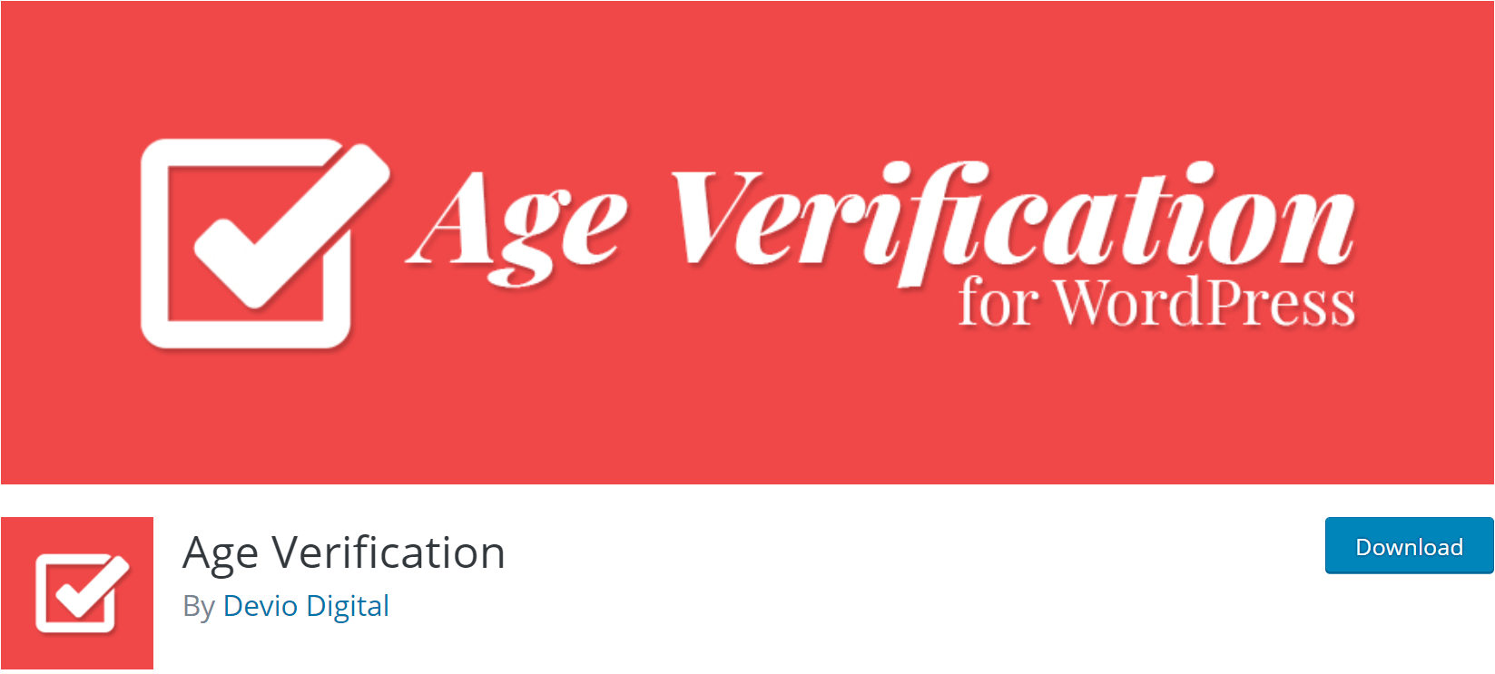 Verify plugin. Age verification. verify my age.
