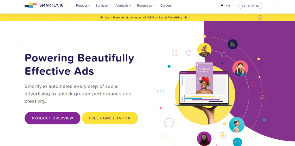 Smartlyio homepage