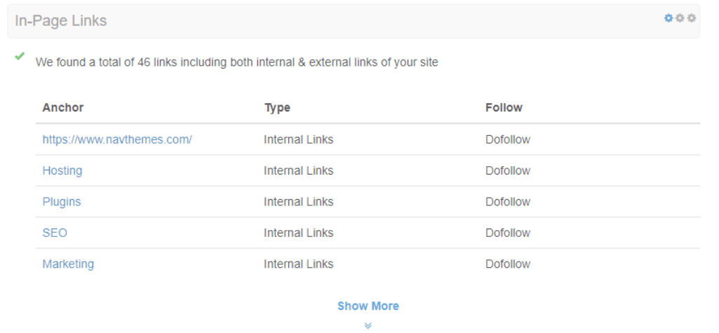 Link analysis