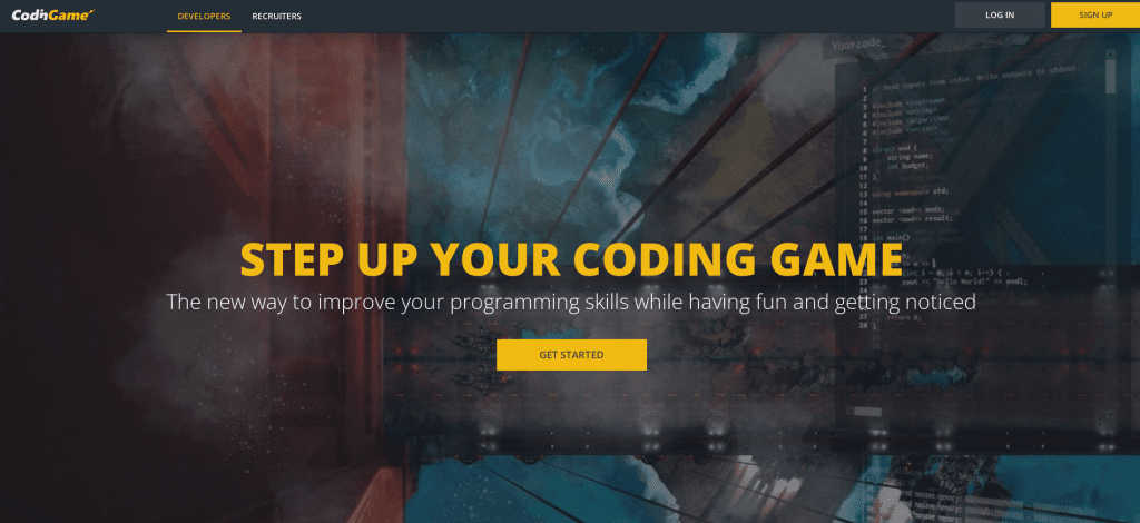 CodinGame homepage