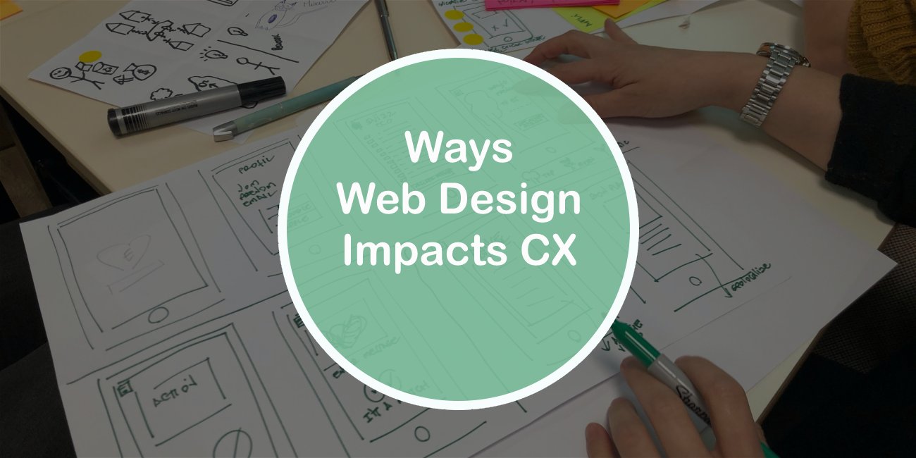 Ways Web Deisgn Impact CX