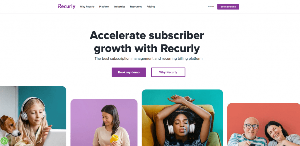 Recurly website