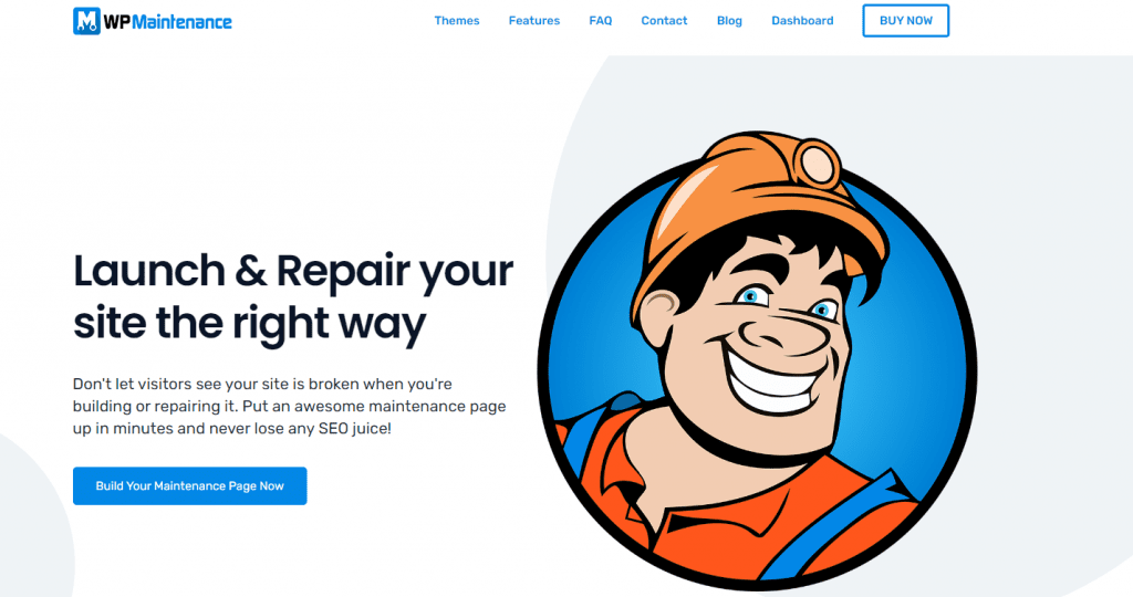 WP Maintenance homepage