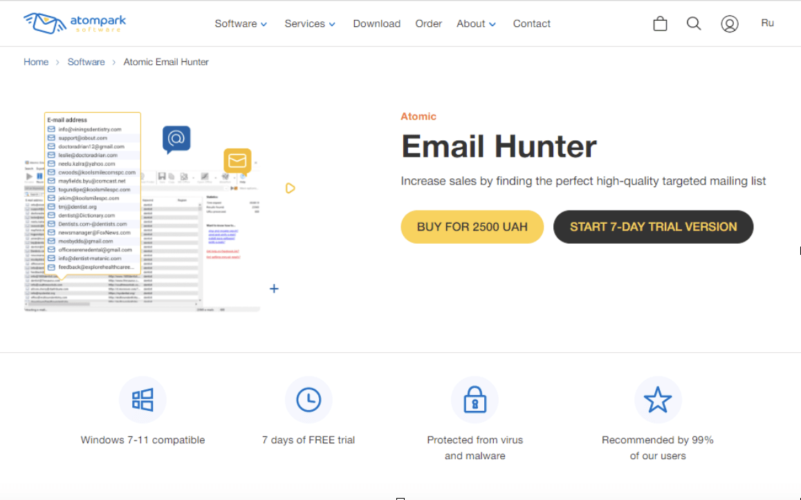 Email extractor