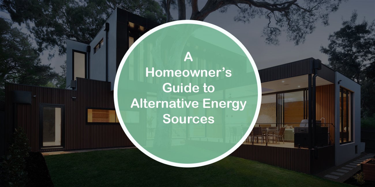 Alternative energy sources