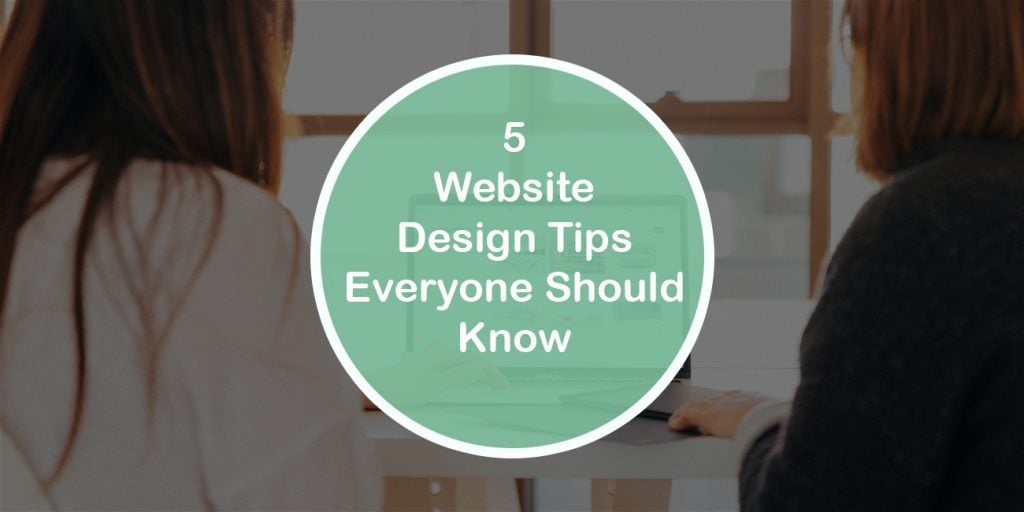 Website design tips