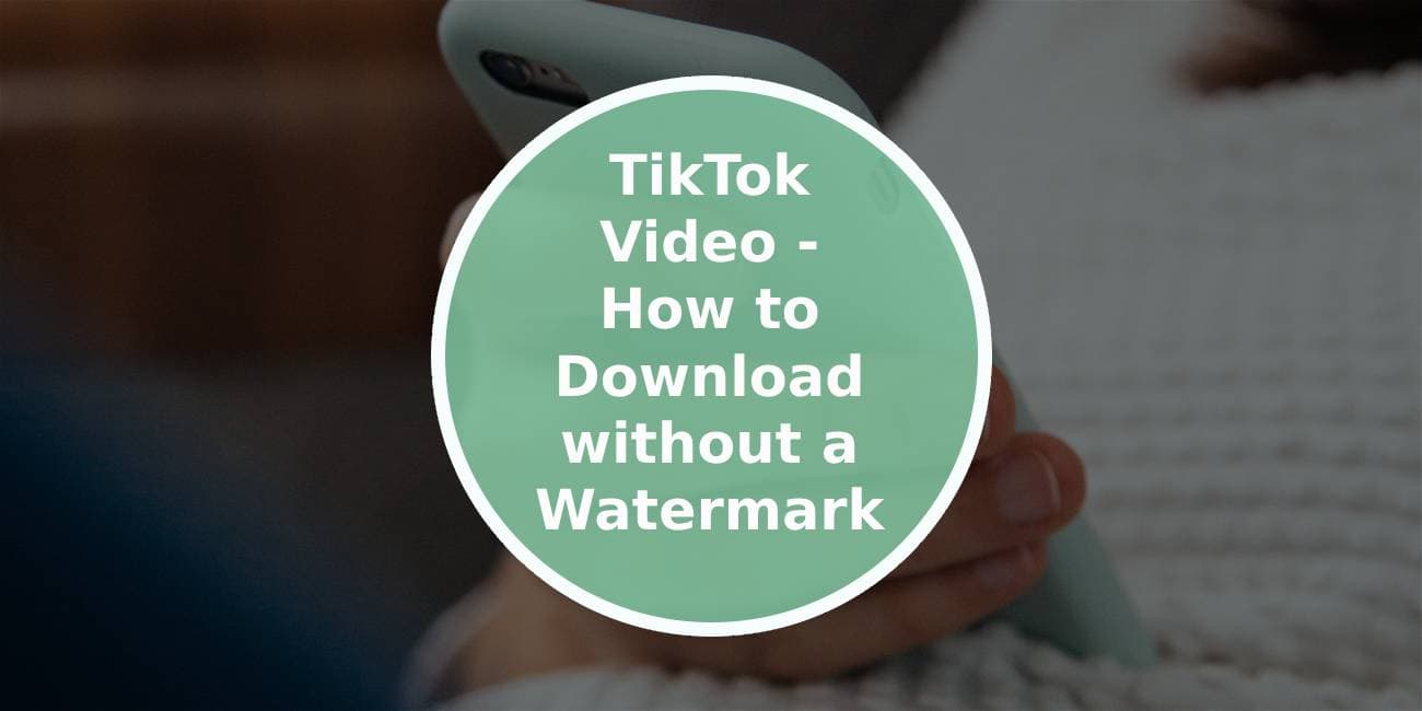 TikTok Video - How to Download without a Watermark