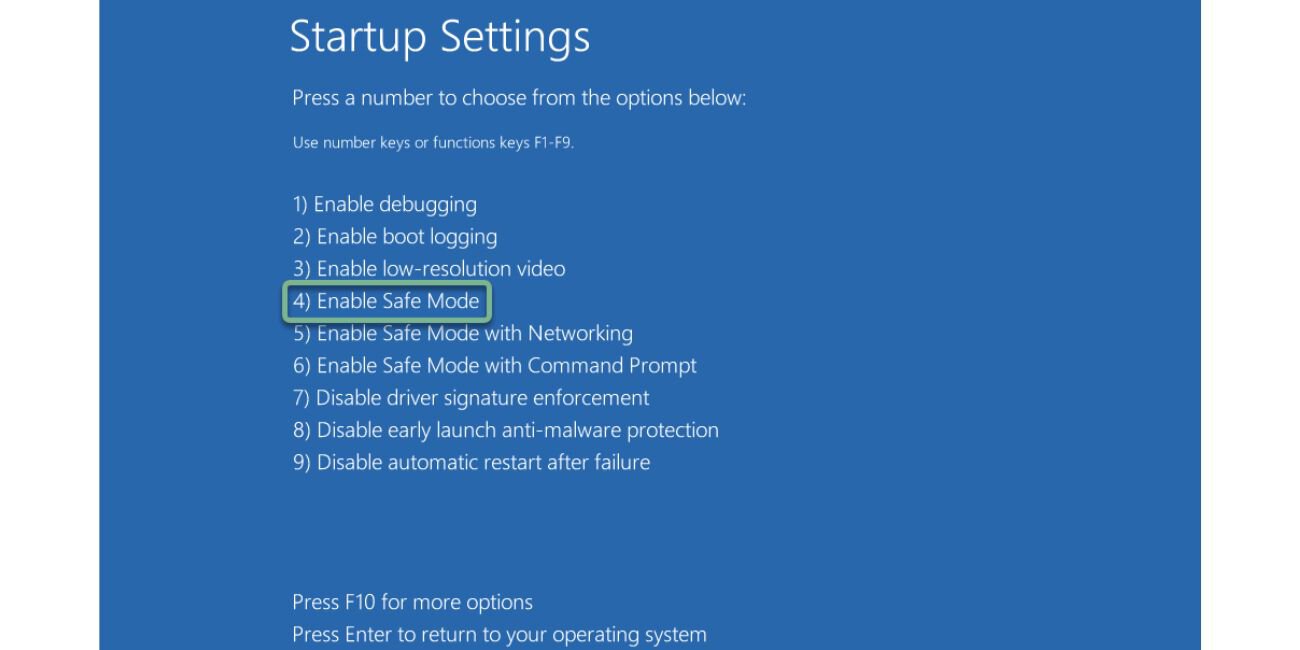 Force Restart and Boot Into Safe Mode
