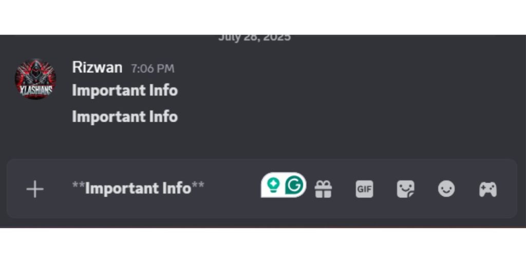 How to Bold Text in Discord