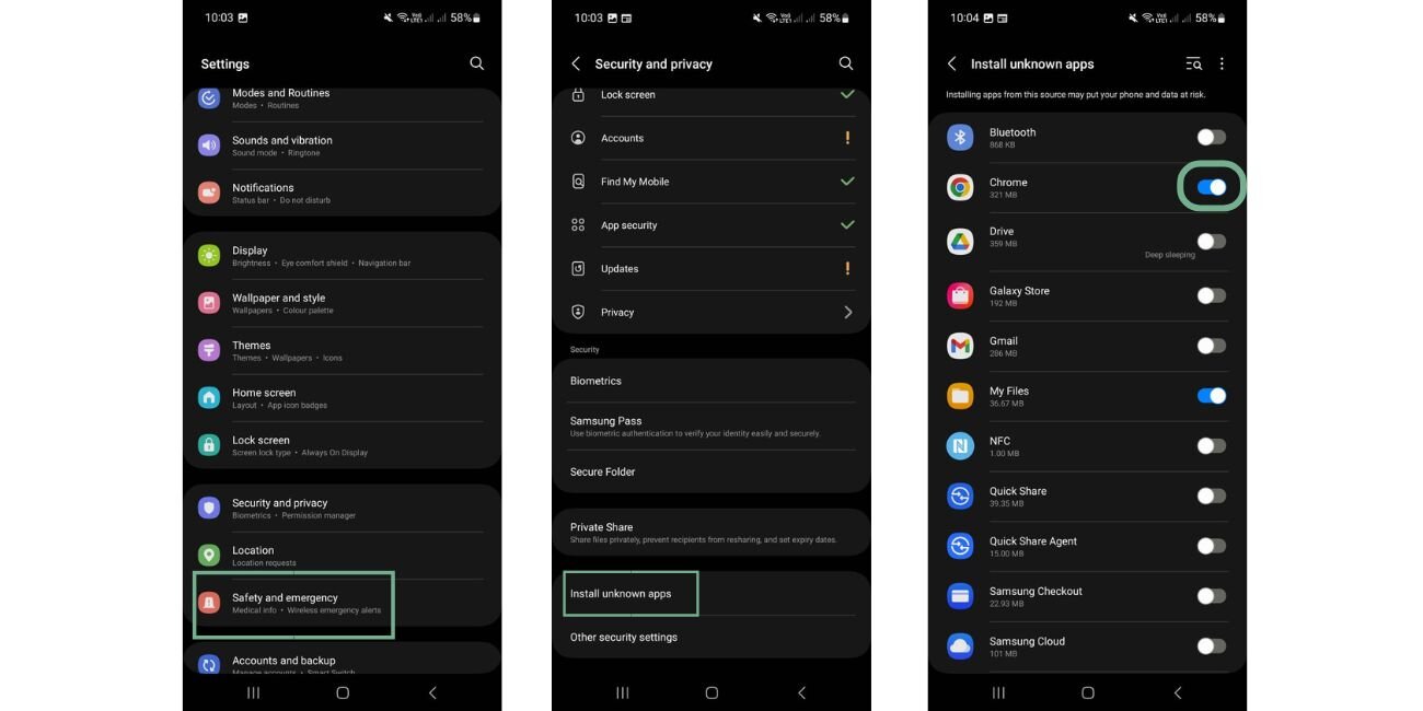 How to Enable Unknown Sources on Android?