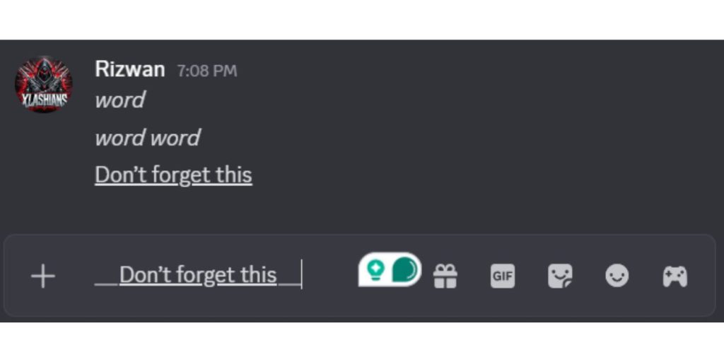 How to Underline Text