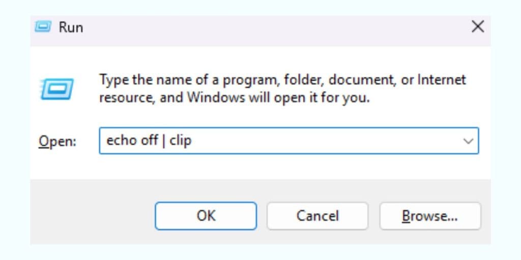Clear the Clipboard Memory