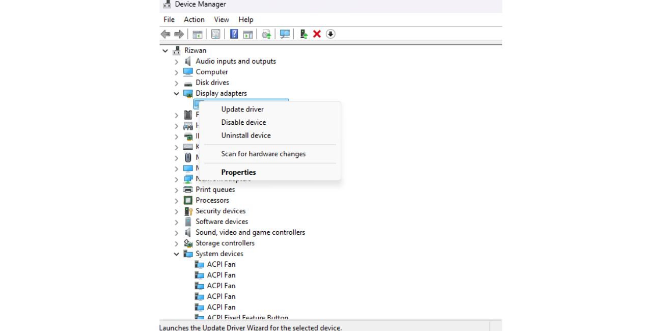 Update or Reinstall Your Graphics Drivers