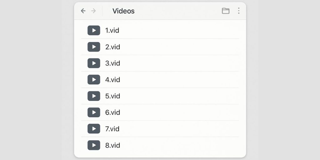 What is a VID File?