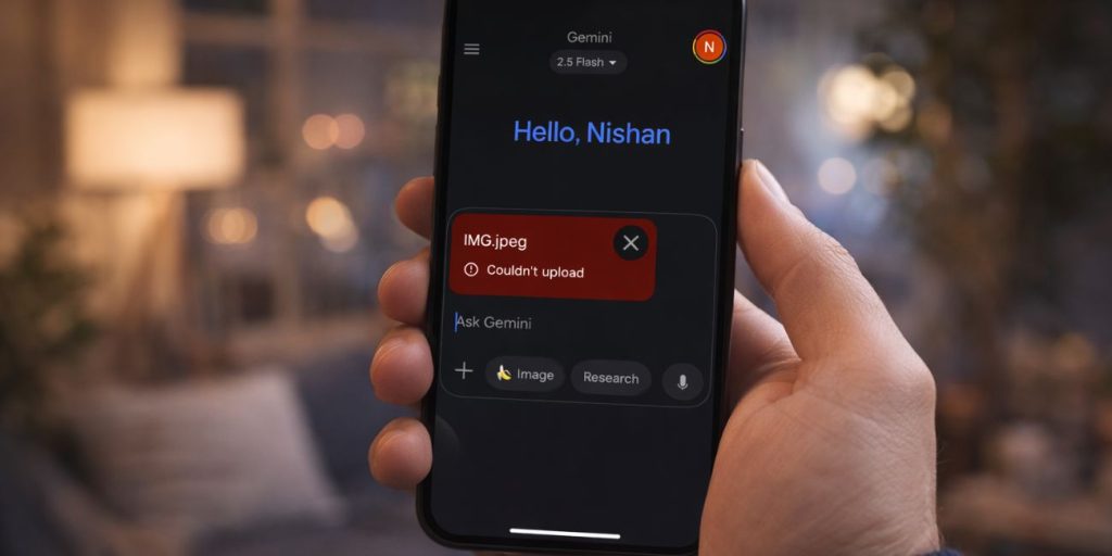 What Does It Mean When Gemini Can’t Upload Images?