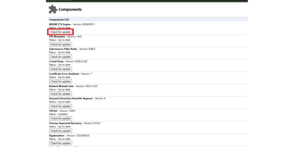 Check Widevine DRM Settings