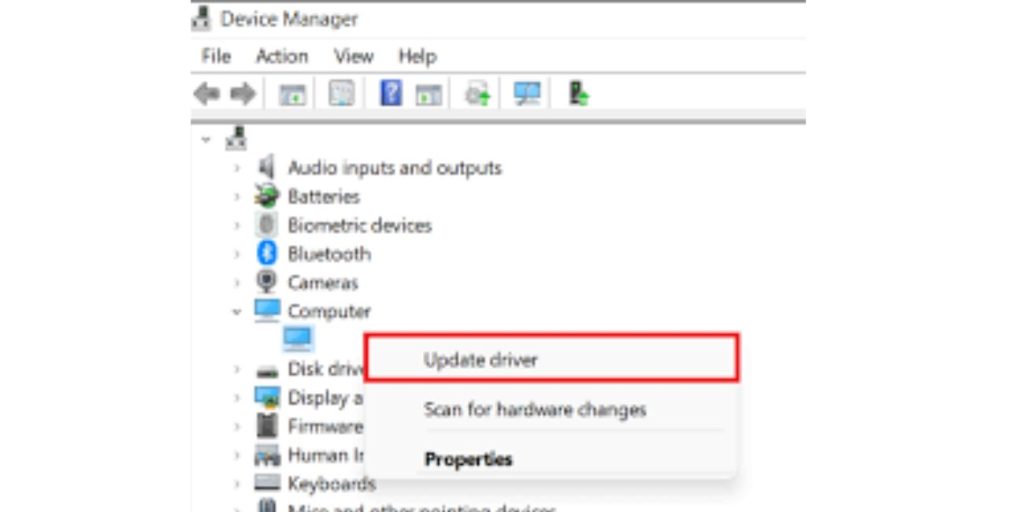 Roll Back or Update Device Drivers