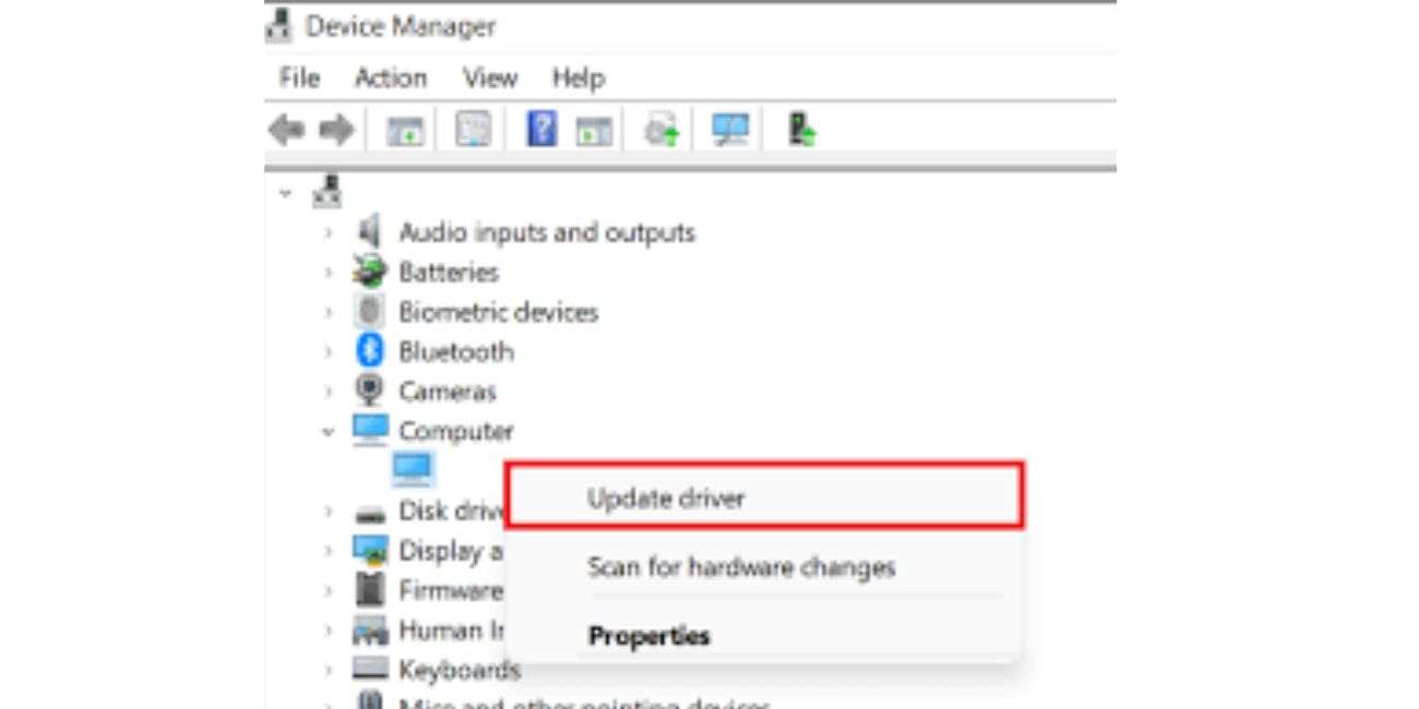 Roll Back or Update Device Drivers